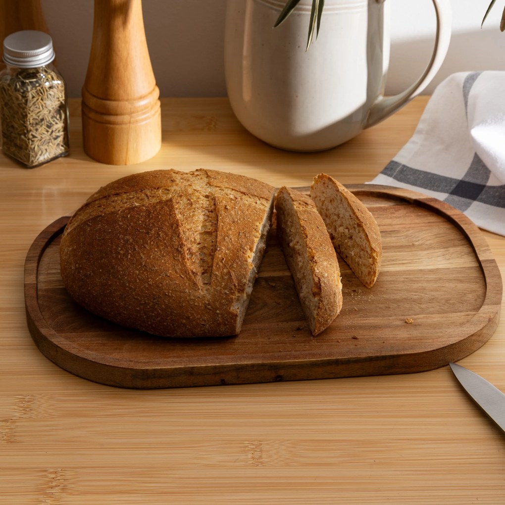 Drevený servírovací podnos Lawrence, 30x20 cm