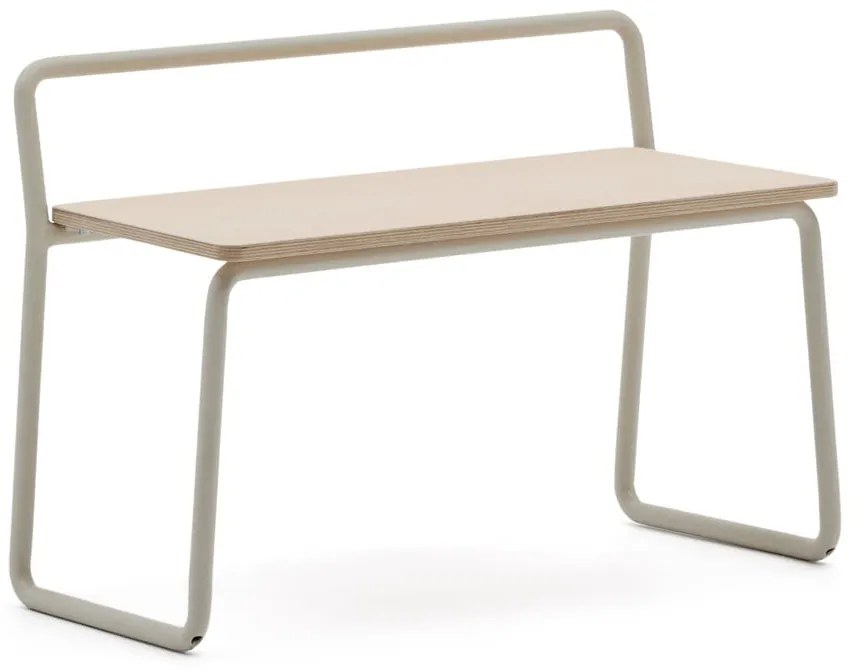 Béžová/v prírodnej farbe lavica Tinn – Kave Home