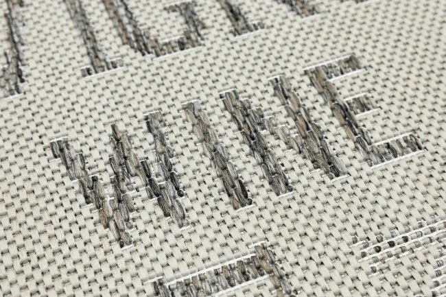 Koberec / Behúň FLEX 19118/P19 hnedý / krémový