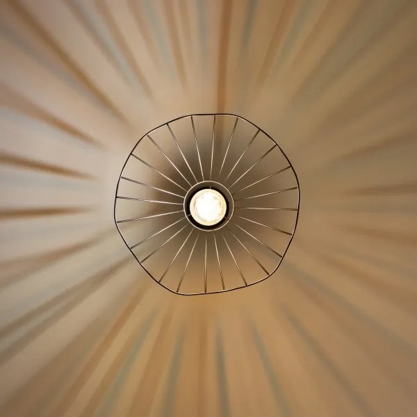 Brilagi - LED luster na lanku CERIA WIRE 1xE27/40W/230V Ø 40 cm čierna