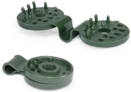 Bradas Upevňovací klip ku tieniacim sieťam 4cm, zelený 10ks