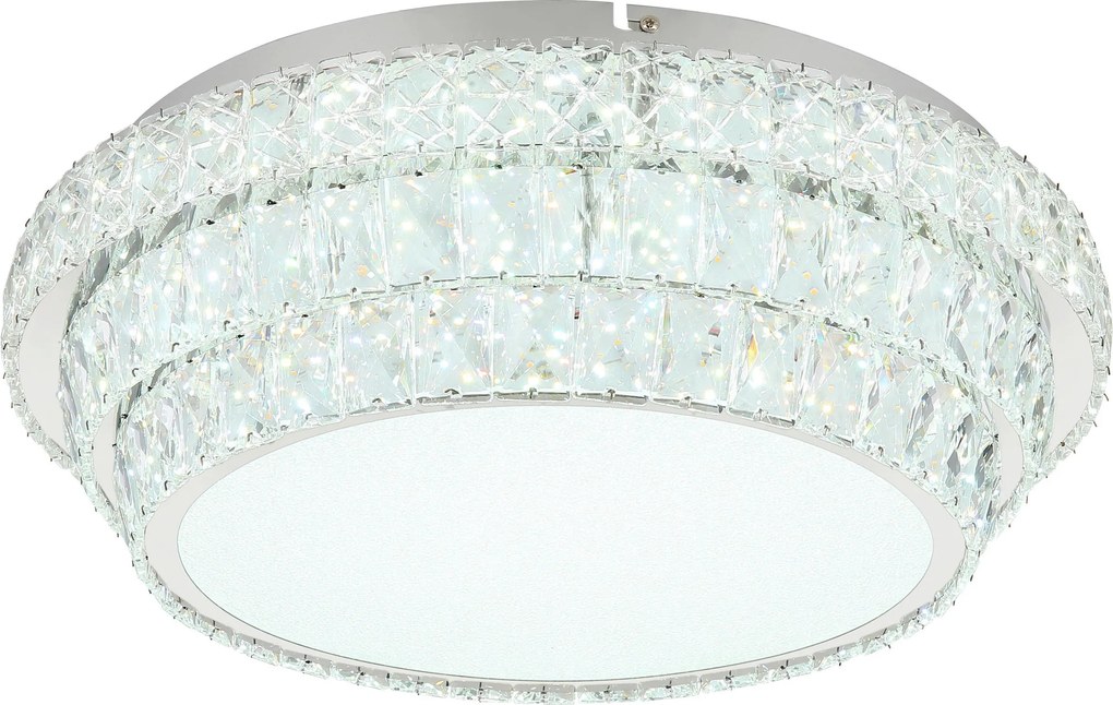 XXXLutz STROPNÉ LED SVIETIDLO, 50/15.5 cm Globo - Interiérové svietidlá - 004558370101