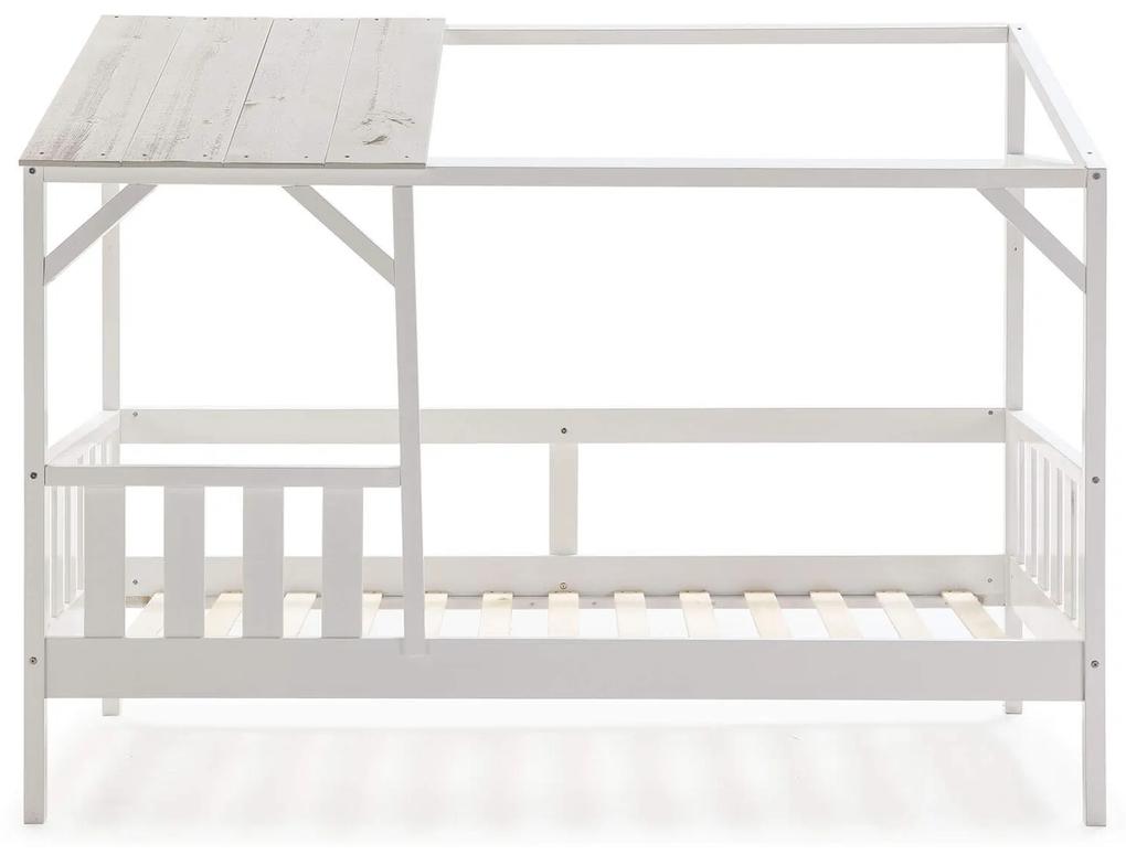 Detská posteľ noma 90 x 200 cm biela MUZZA