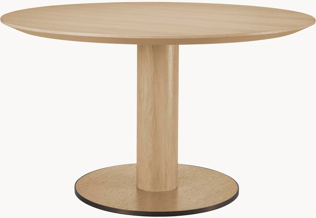 Okrúhly kovový jedálenský stôl Astro, Ø 132 cm
