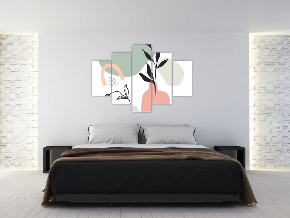 Obraz - Kvety vo váze N⁰3 (150x105 cm)
