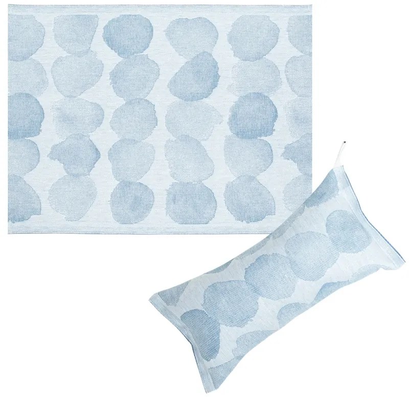 Sada do sauny na sedenie Sade, modrá rain