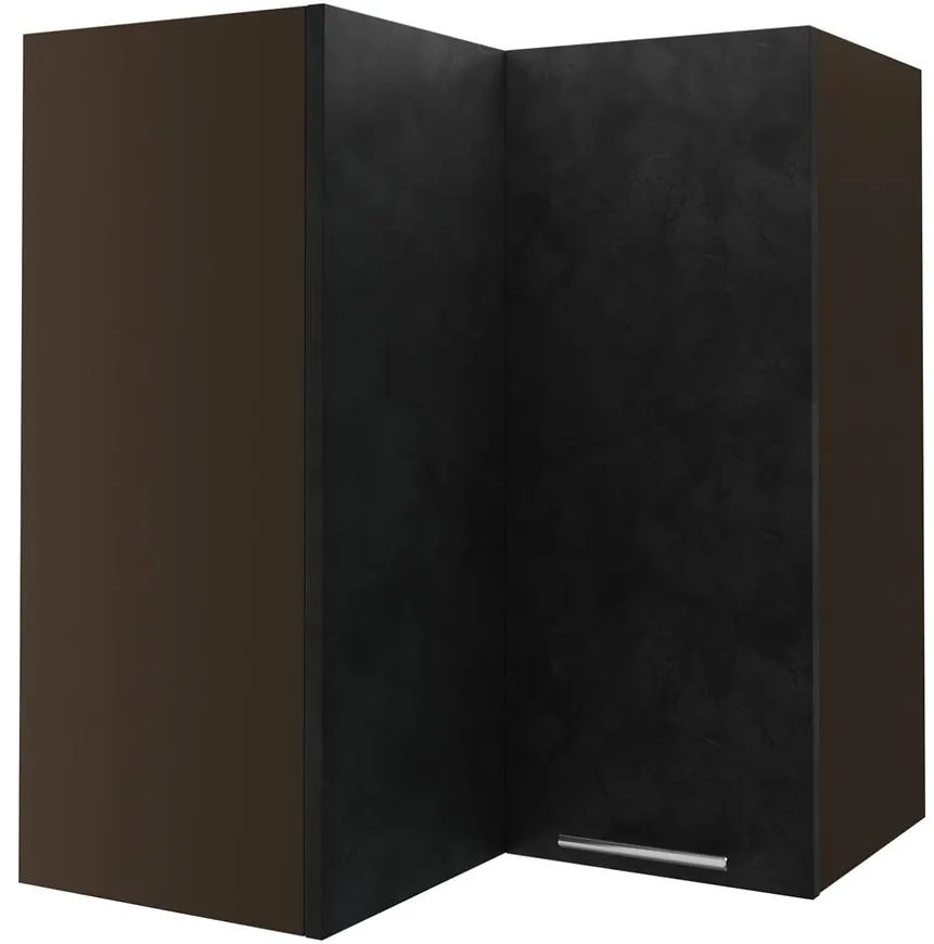 Skrinka do kuchyne Malmo Ares black W12/60  lava