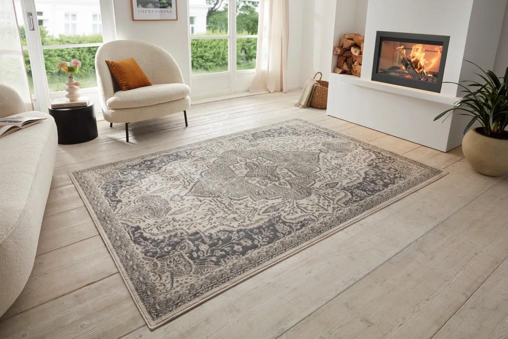 Hanse Home Collection koberce Kusový koberec Terrain 105605 Orken Cream Grey - 240x340 cm