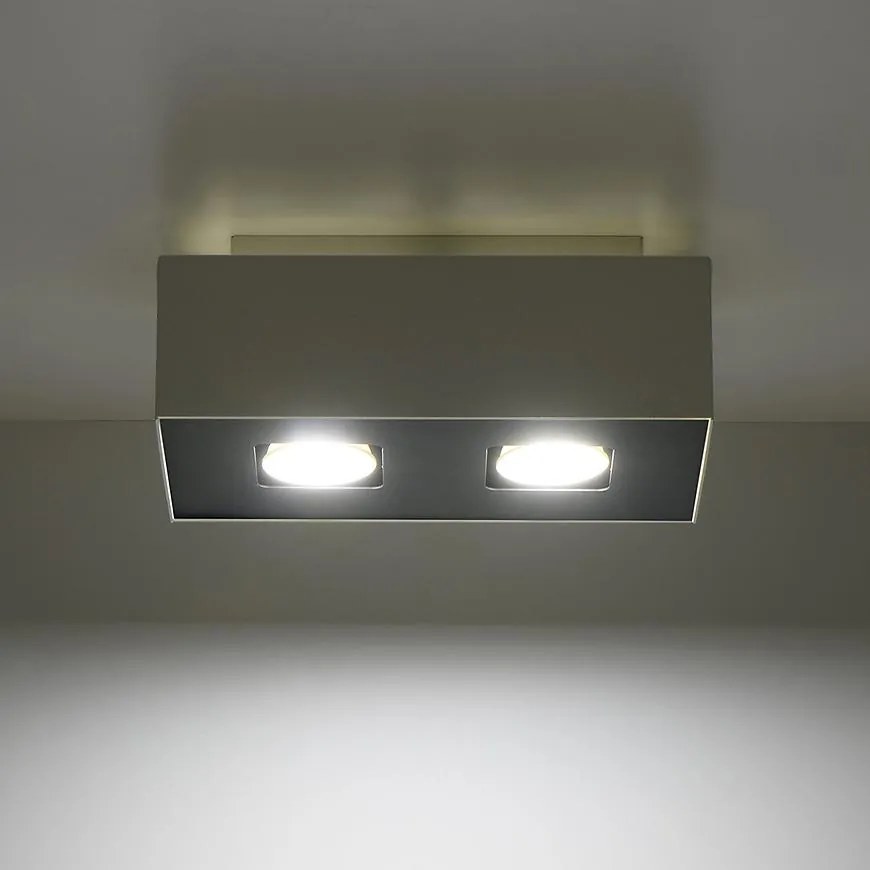 Stropná Lampa Atlanta 2 WHITE A-067