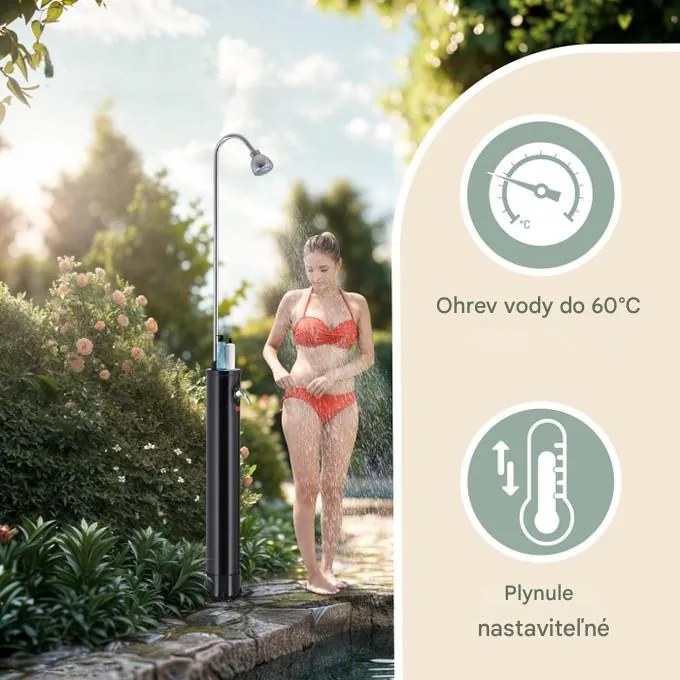 InternetovaZahrada Záhradná solárna sprcha 18 L