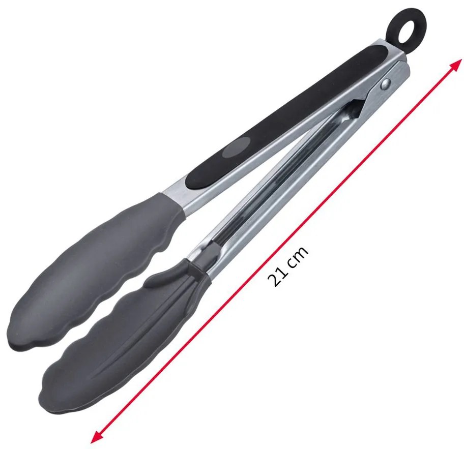 Westmark Servírovacie kliešte Classic Silicone Mini, 21 cm