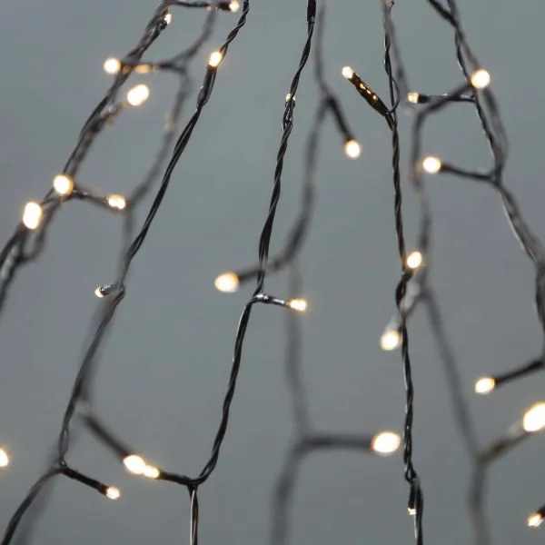 Nedis WIFILXT11W200 - LED Vianočný záves 200xLED/8 funkcií 5x7m IP65 Wi-Fi Tuya