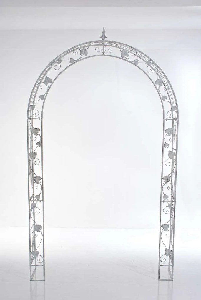 Oblúk na ruže Emma - Biela antik