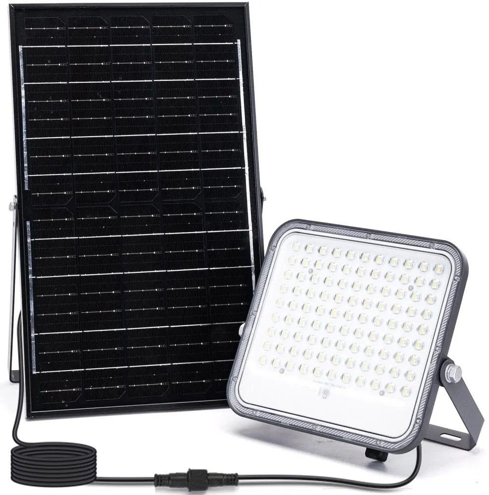 Aigostar - LED RGBW Stmievateľný solárny reflektor LED/150W/3,4V IP66 + DO