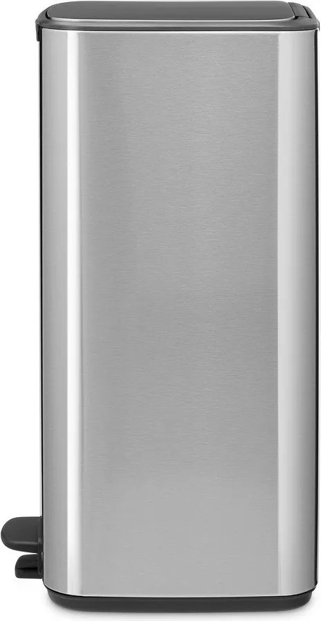 Pedálový oceľový odpadkový kôš v matne striebornej farbe 30 l Bo – Brabantia