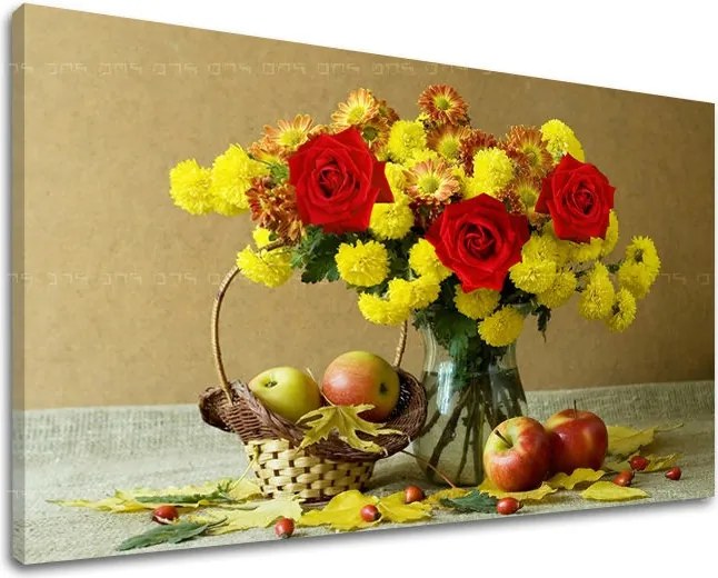 Obraz na stenu KVETY KV021E11 - 80x120 cm