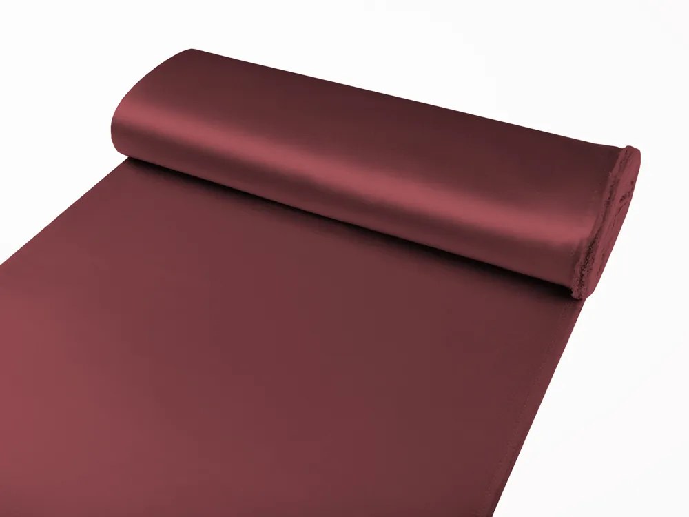 Biante Saténový záves LUX-007 Vínový 140x220 cm