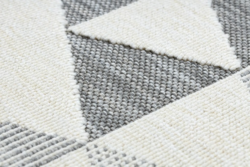 Koberec SPRING 20409662 trojuholníky Sisalový -  krémový