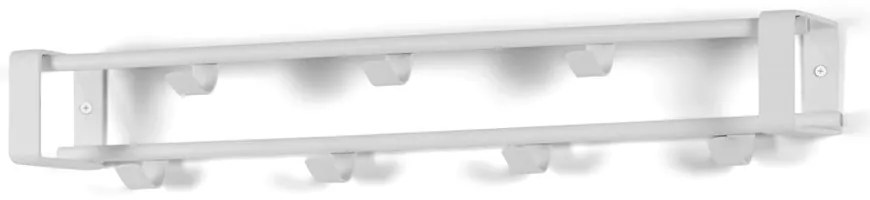 Biely kovový nástenný vešiak 60 cm Rex – Spinder Design