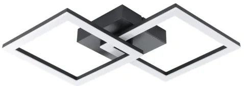 LED stropné osvetlenie Eglo HUERTA-E čierna 74059