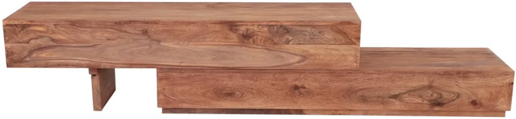 furniture-nabytek.cz - Nízka komoda pod tv z masívu palisander 260x40x40