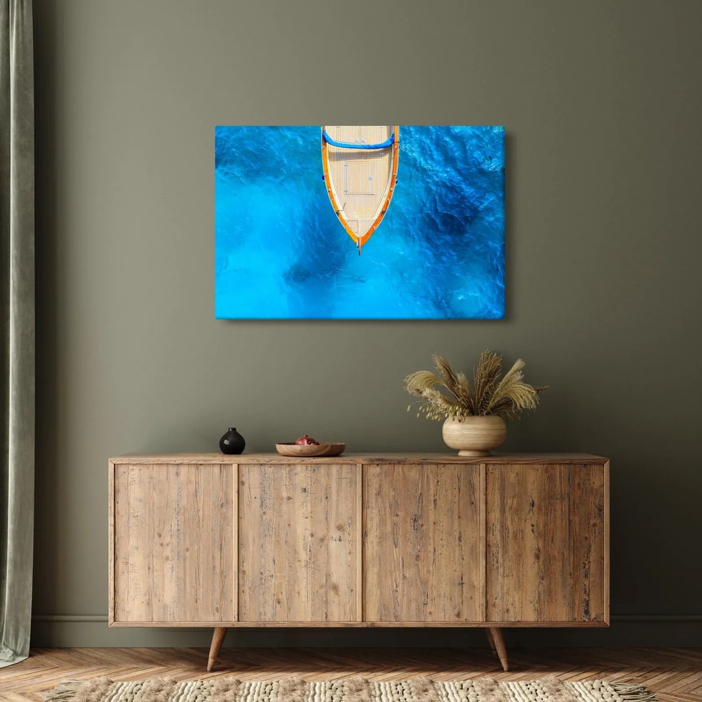 Obraz - Letná loď (90x60 cm)