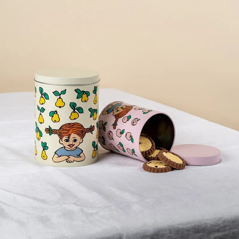 Set dóz Pippi Fruits 2 ks, smalt