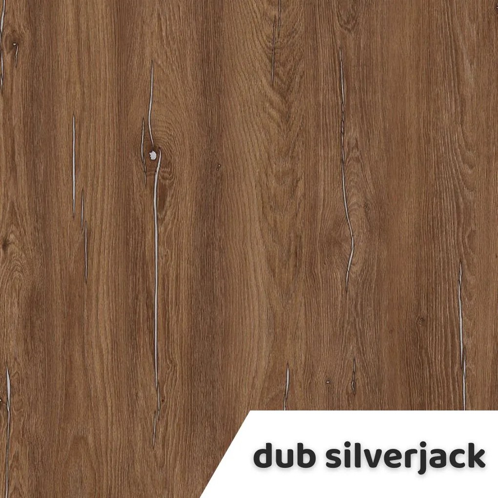 Výškovo nastaviteľný stôl OfficeTech Angle, 180 x 200 cm, čierna podnož, dub silverjack