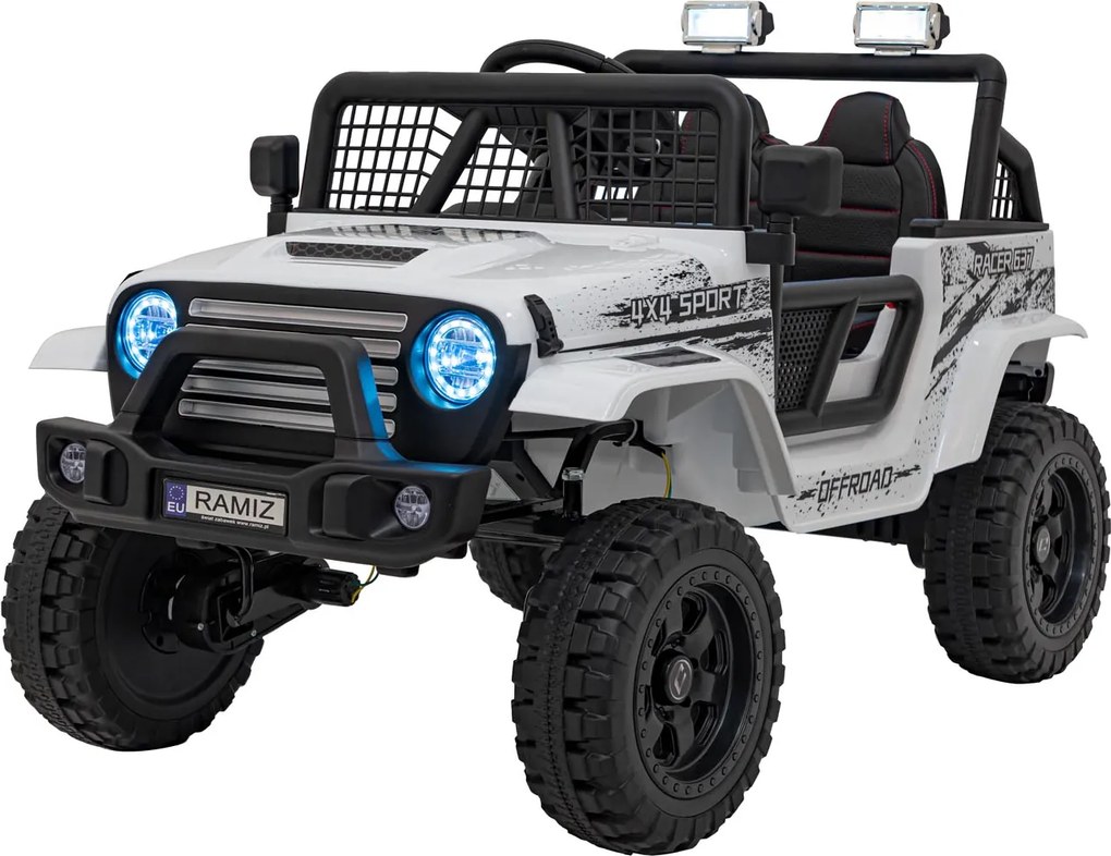 Ramiz Vozidlo OFF ROAD 4x4 SPORT biele