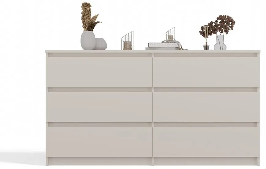 Komoda MALWA M6 140 cm kašmír