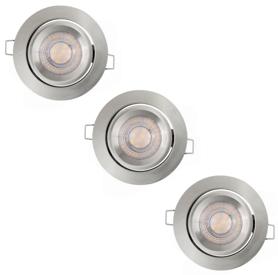 Ledvance Ledvance - SADA 3x LED Stmievateľné podhľadové svietidlo SIMPLE LED/4,9W/230V P225214
