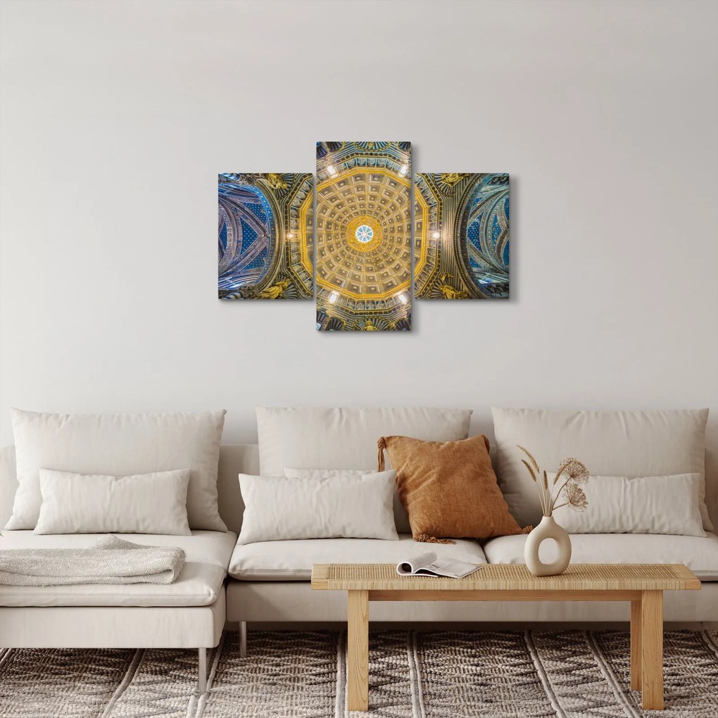 Obraz stropu Sienského kostola (90x60 cm)