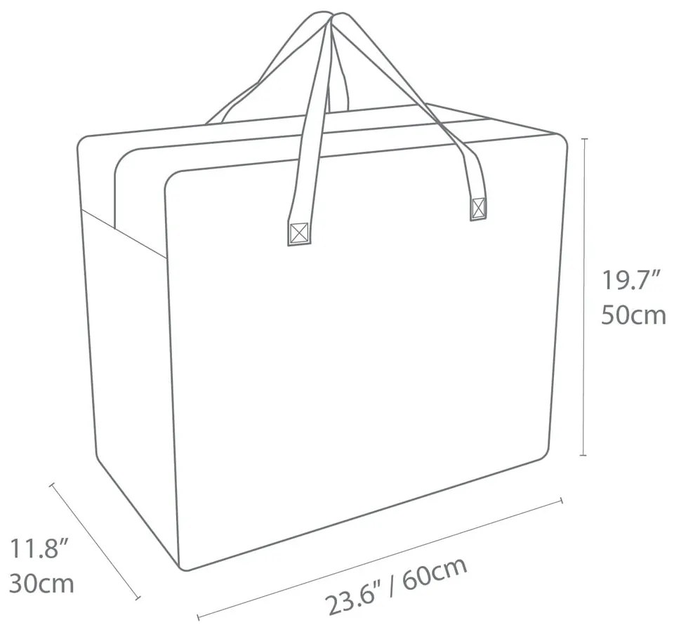 Modrá úložná taška Bigso Box of Sweden Bag