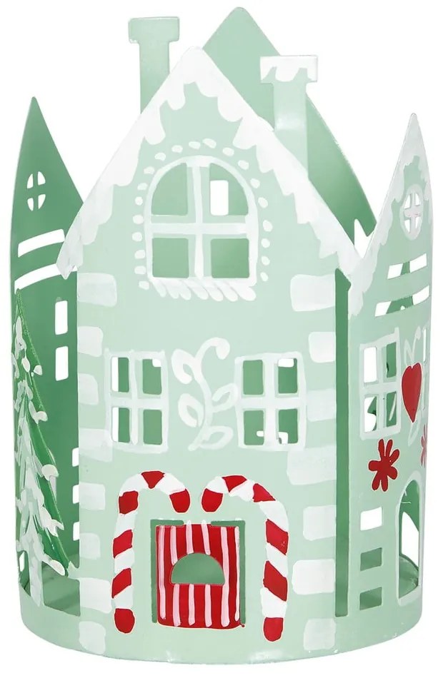 Vianočný kovový svietnik Laura - Green Gate