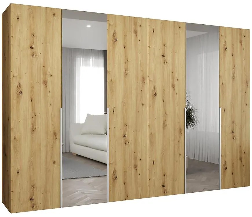 Skriňa Alicante II 300 artisan strieborný