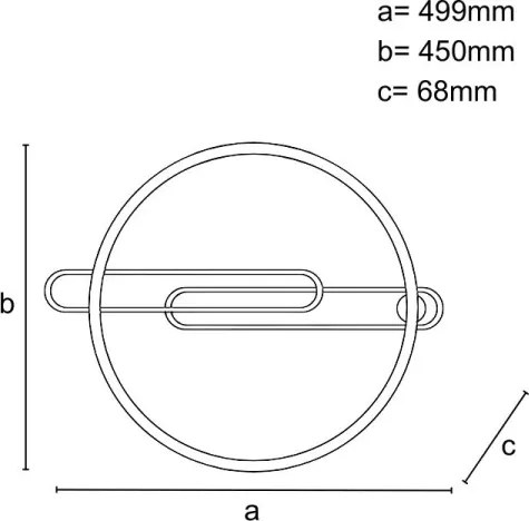LED Stmievateľné stropné svietidlo LED/60W/230V 3000-6500K čierna + diaľkové ovládanie
