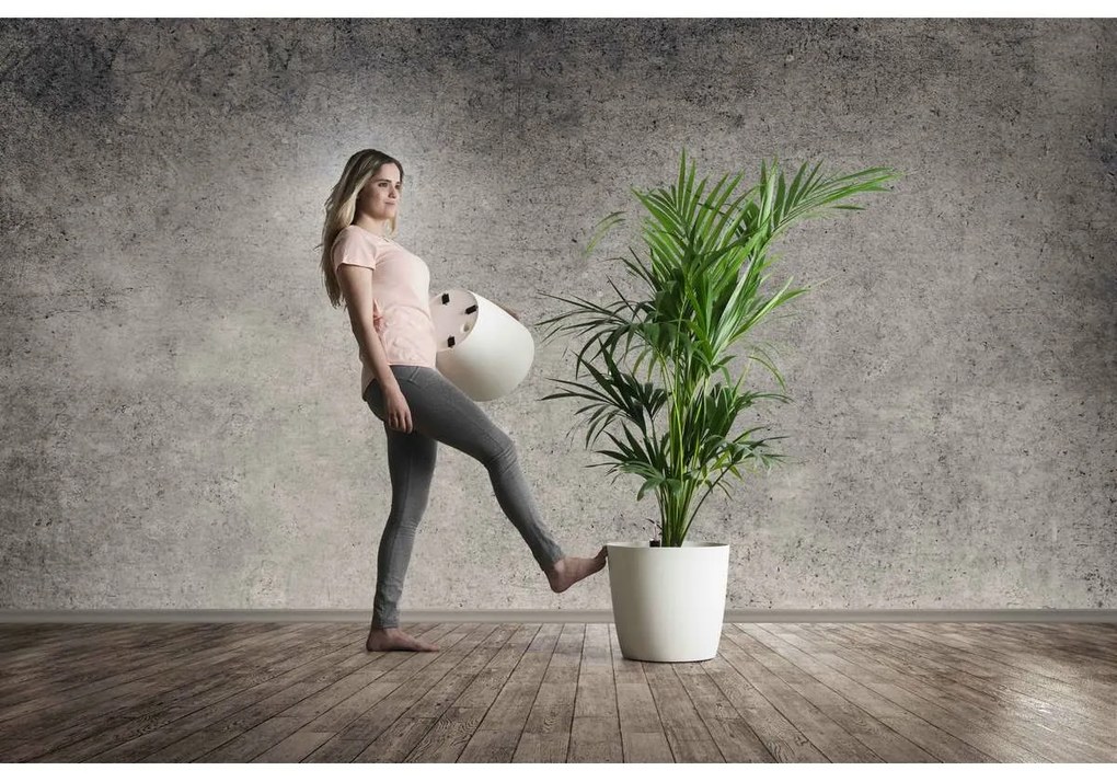 Gardenico Kvetináč Ella Twist 'n' Roll antracit, 35 cm, 35 cm