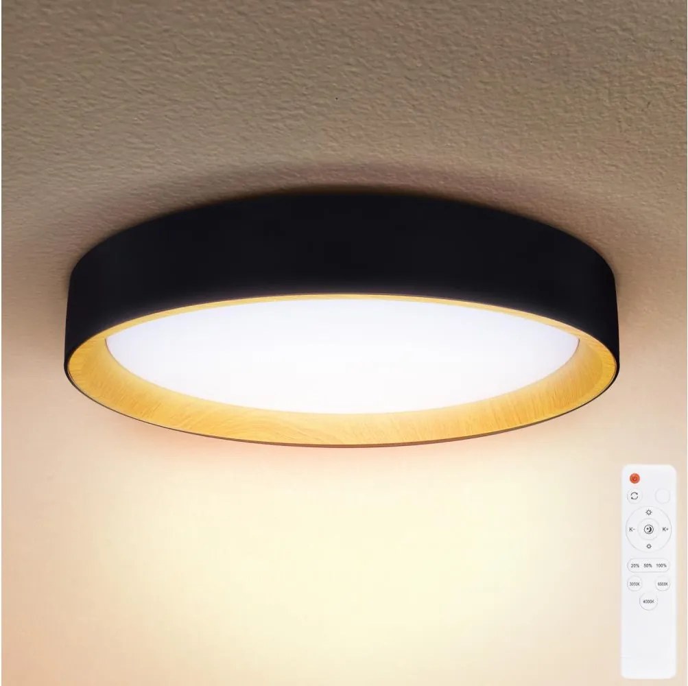 Brilagi-LED Stmievateľné svietidlo LARIOS LED/60W/230V 3000-6500K ø 49 cm čierna+DO