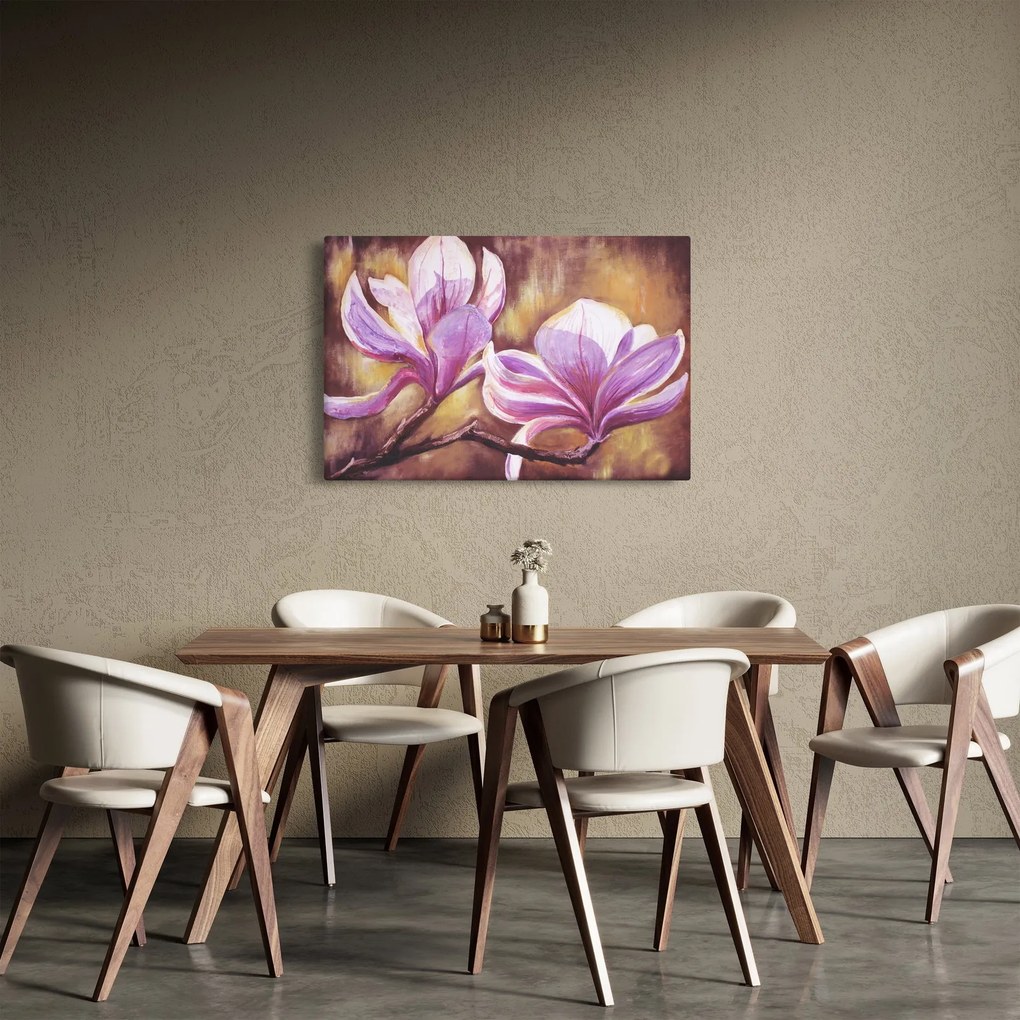 Obraz - Kvety magnólie (90x60 cm)