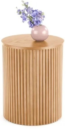 Odkladací stolík WOODY 50x40 cm béžový