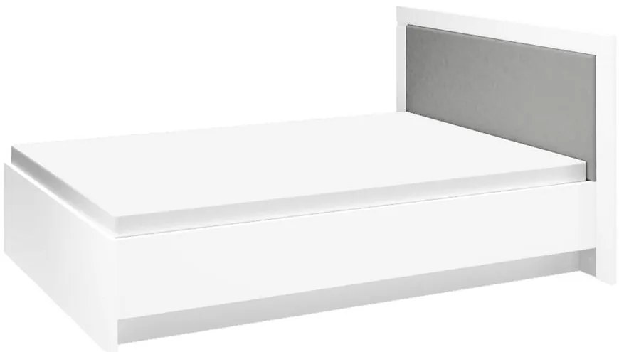 Posteľ Lahti 16  biely Mat