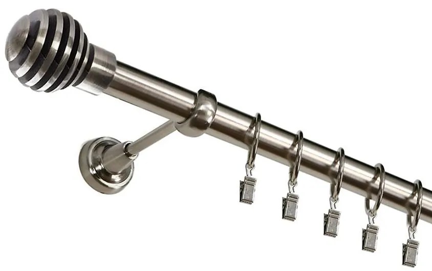 Garniž 240cm I luka fi 25 nikel