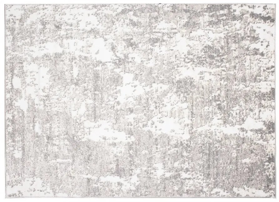 Dizajnový koberec s abstraktným vzorom v krémovej farbe Šírka: 80 cm | Dĺžka: 150 cm