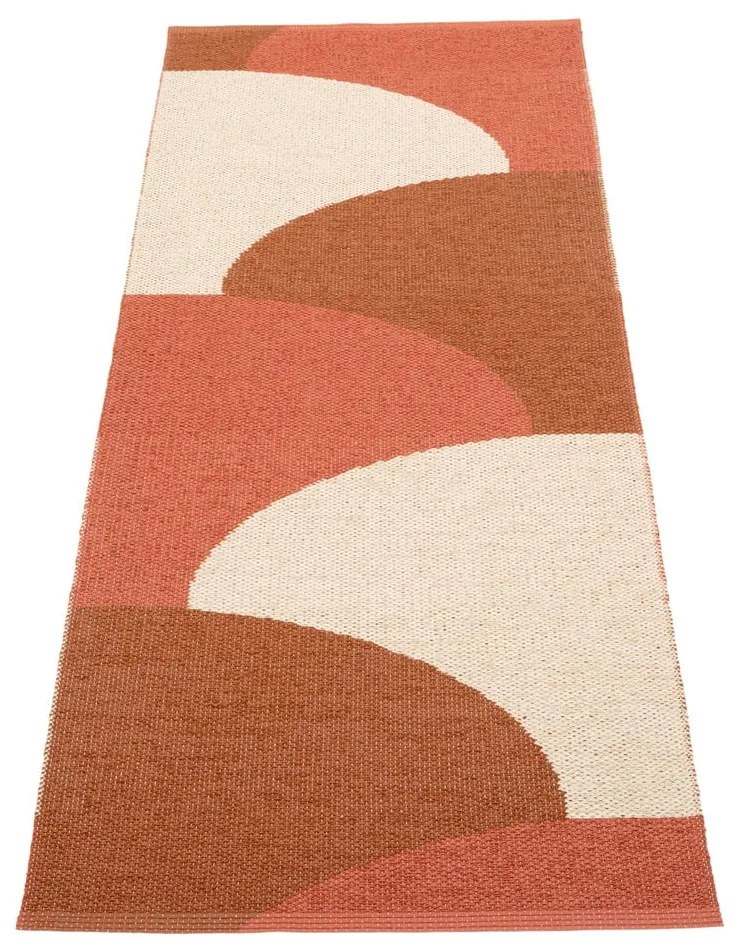 Vnútorný a vonkajší behúň v tehlovej farbe 70x180 cm Hill Brick Rust – Pappelina