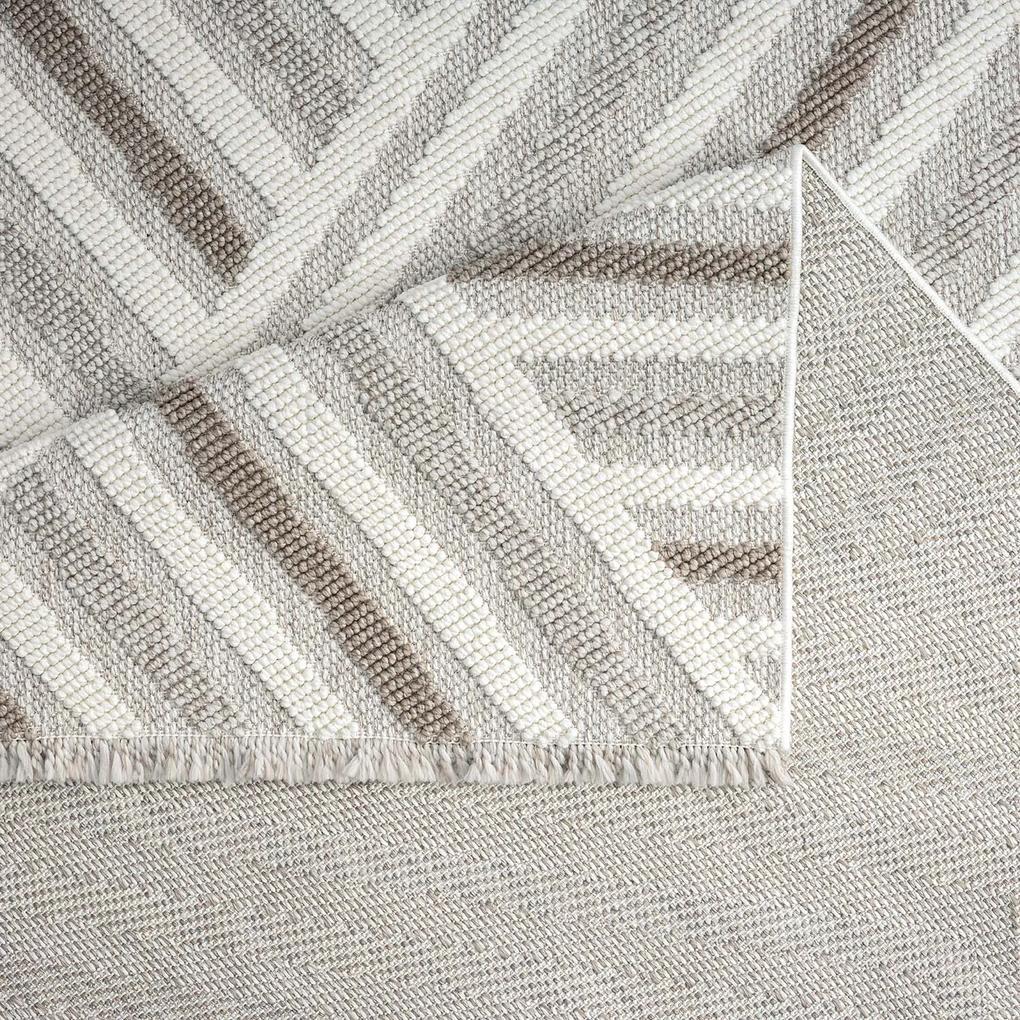 Dekorstudio Moderný koberec LINDO 7590 - béžový Rozmer koberca: 200x290cm