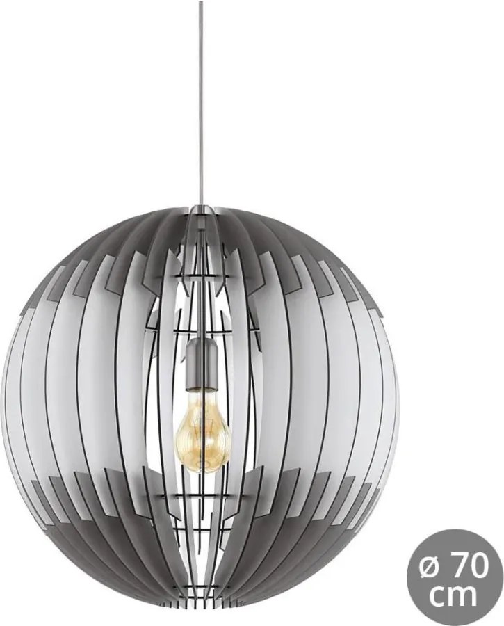 Eglo 96974 - Závesné svietidlo OLMERO 1xE27/60W/230V 700mm