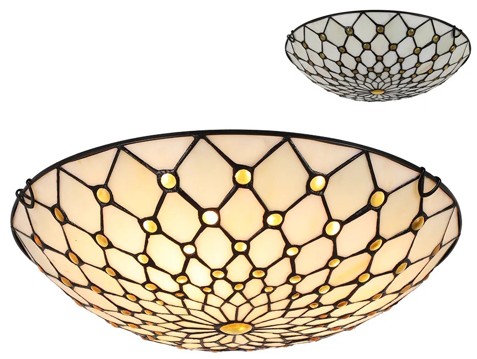 Stropná lampa - stropnica Prezent 1713 HIVE HONEY Ø40*12