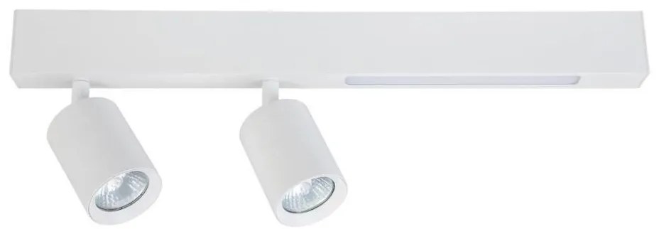 LED Bodové svietidlo MAGNET LED/5W/230V + 2xGU10/60W 3000/4000K biela