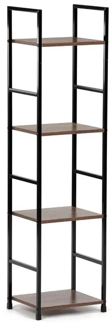 BONTEC Regál, mdf, hnedá, GD-214 OAK Farba: Hnedá