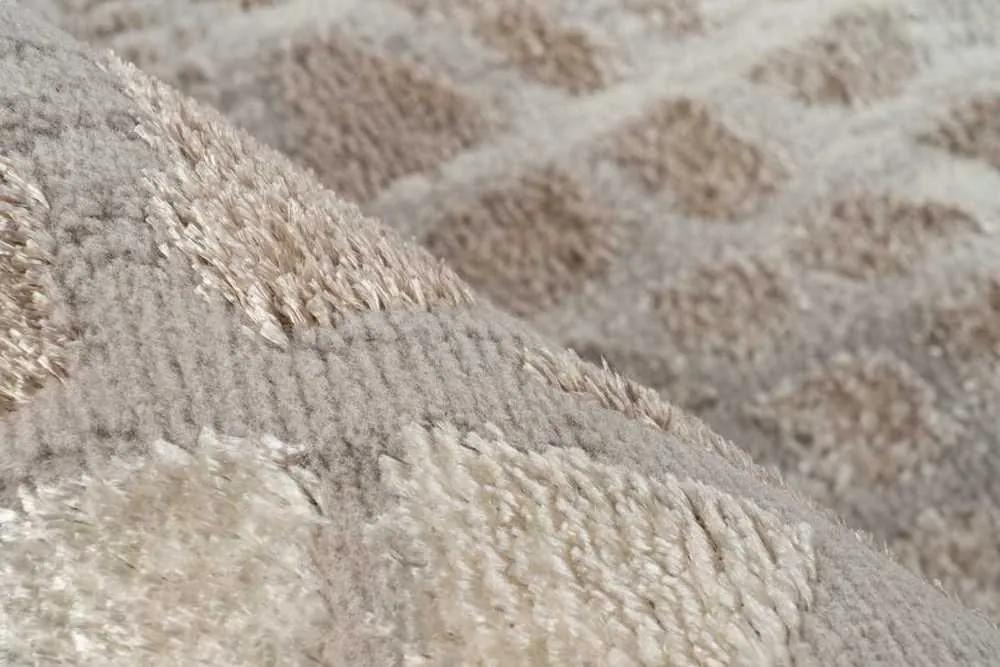 Lalee Kusový koberec Milas 202 Silver-Beige Rozmer koberca: 120 x 170 cm